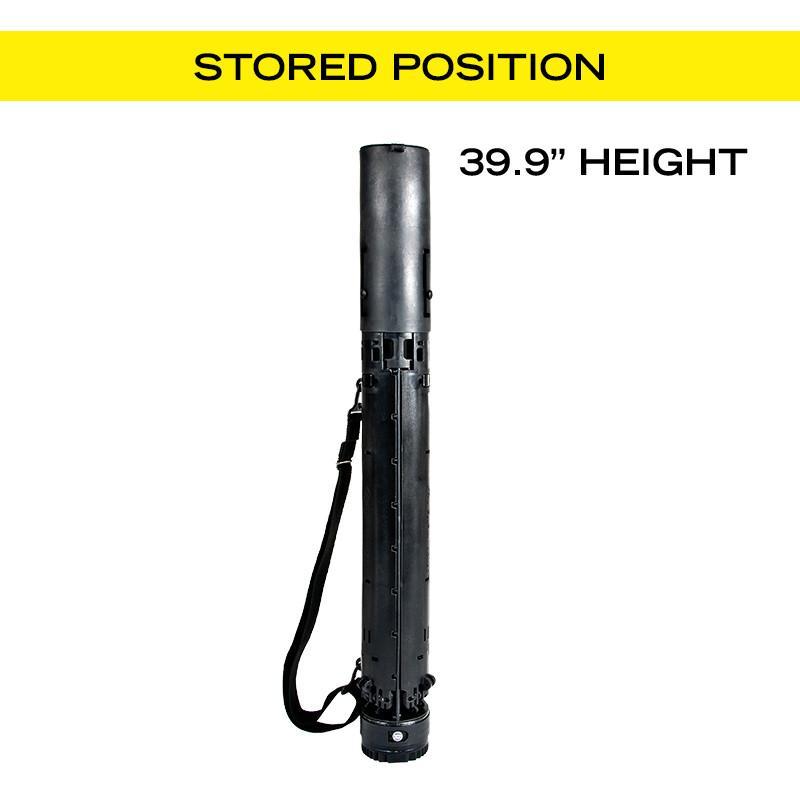 Poster Tube Carry Case Expandable Fittings Holder With Strap