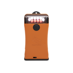 Scout Clip Light with White and Red LEDs - Orange